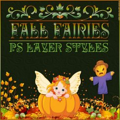 Fall Fairies PS Layer Styles (CU4CU)