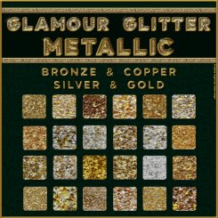 BLING! GLAM GLITTER-Metallics PS Styles (CU4CU)