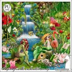 kit a spring in the enchanted swamp by kittyscrap