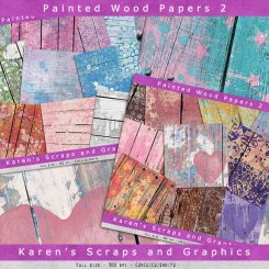 Painted Wood Papers 2 (FS/CU4CU)