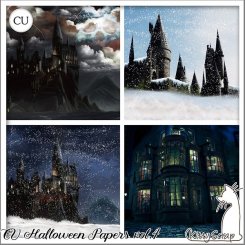 CU halloween papers vol.4 by kittyscrap