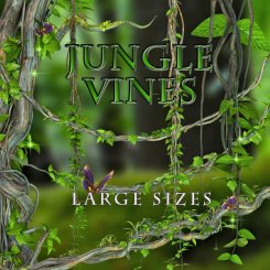 Jungle Vines clipart (FS/CU)