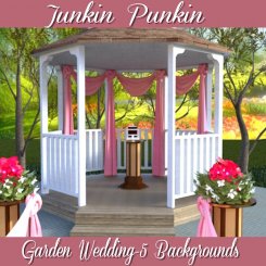 JP CU Garden Wedding Backgrounds