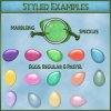 Happy Easter PS Layer Styles Mega Pack (CU4CU)