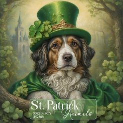 St. Patrick's Day Animals (FS/CU)