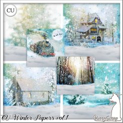 CU winter papers vol.1 by kittyscrap