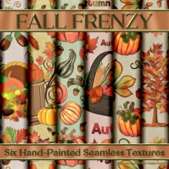 Fall Frenzy Seamless Texture Pack (CU4CU)