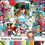 Return to Wonderland Page Kit (FS/PU)