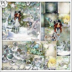 Collection jardin d'hiver by kittyscrap