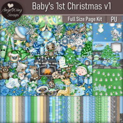 Baby's 1st Christmas v1 Mega Kit (FS/PU)