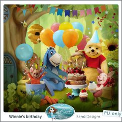 Winnie's Birthday Kit (FS/PU)