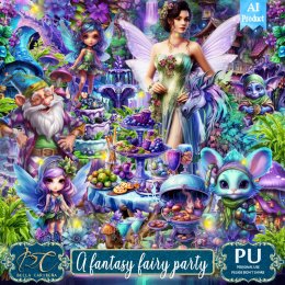 A Fantasy Fairy Party (TS-PU-AI)