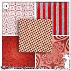 CU christmas papers vol.2 by kittyscrap