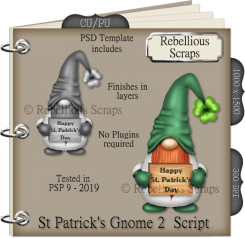 ST PATRICK'S GNOME 2 (FS/CU/TEMPLATE/SCRIPT)