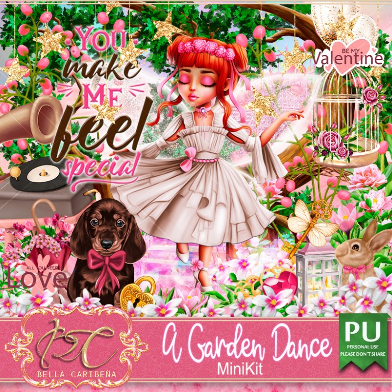 A Garden Dance (TS_PU) - Click Image to Close
