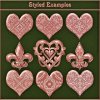 Ornamental Rose Gold Seamless Textures & PS Patterns (CU4CU)