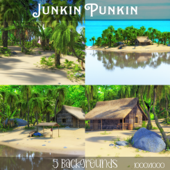 Backgrounds - Secluded Island
