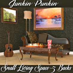 JP CU Small Living Space Set Backgrounds