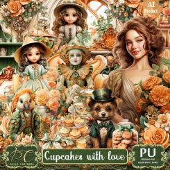 Cupcakes with Love (TS-PU)