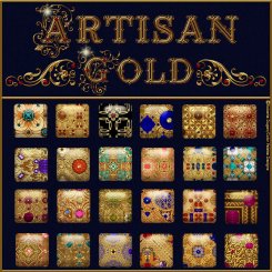 Artisan Gold PS Layer Styles (CU4CU)