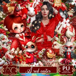 A red easter (TS-PU_AI)
