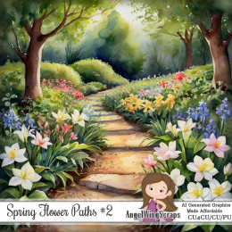 Spring Flower Paths #2 (TS/CU4CU)