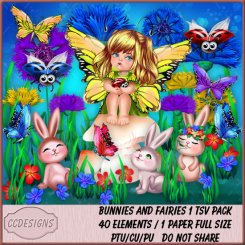 Bunnies And Fairies 1 TSV Pack (FS/CU/S4H)