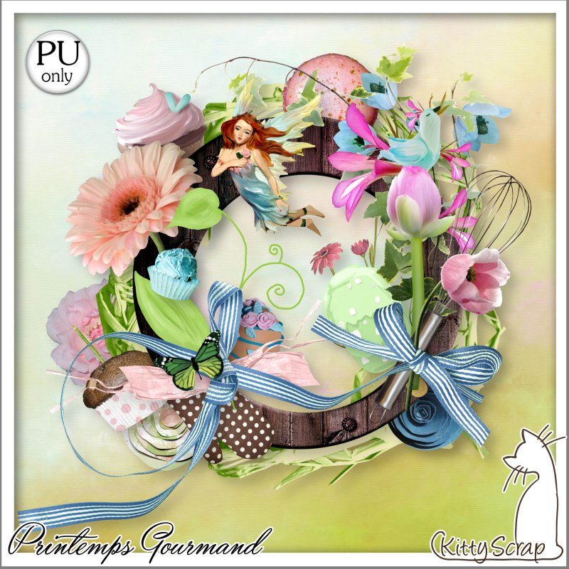 kit printemps gourmand by kittyscrap - Click Image to Close