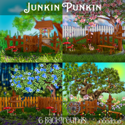 Backgrounds - Lil Butterfly Garden
