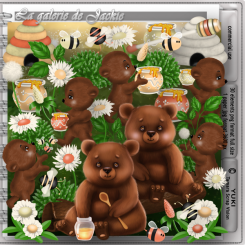 GJ-CU Honey Bear Family 3 FS