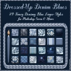 Dressed-Up Denim Blues Layer Styles (CU4CU)