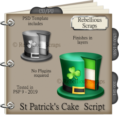ST PATRICK'S CAKE (FS/CU/TEMPLATE/SCRIPT)