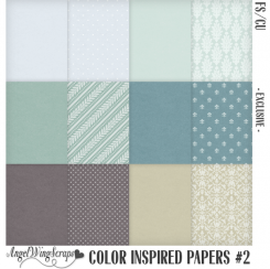 Color Inspired Papers #2 - Exclusive (FS/CU)