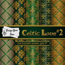 "Celtic Love" Seamless Overlays Set #2 (CU4CU)