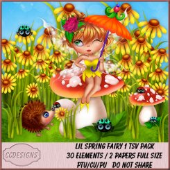 Lil Spring Fairy 1 TSV Pack (FS/CU/S4H)