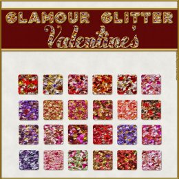 BLING! GLAMOUR GLITTER-Valentine's Layer Styles (CU4CU)