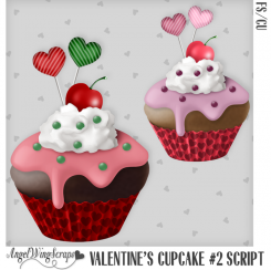 Valentine's Cupcake #2 Script (FS/CU)