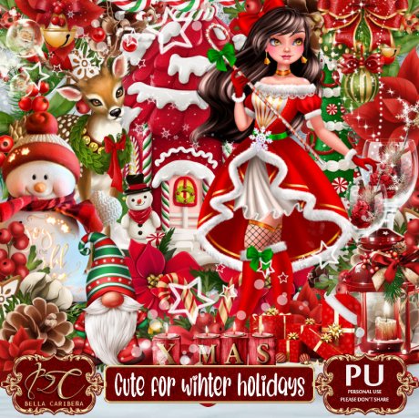 Cute For Winter Holidays (TS-PU)