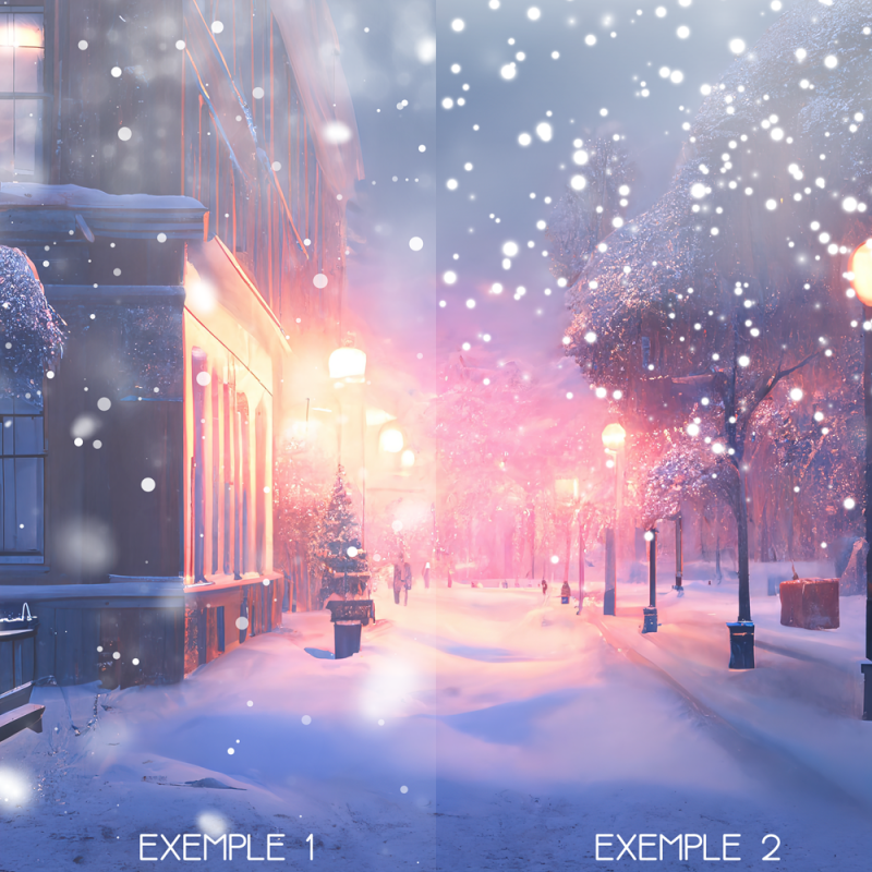 Falling Snow Overlays 1 - Click Image to Close