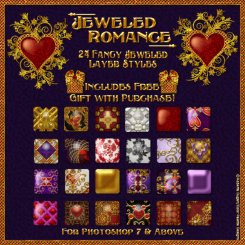 Jeweled Romance PS Layer Styles (CU4CU)