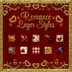 Romance PS Layer Styles (CU4CU)