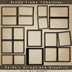 Stamp Frame Templates (FS/CU4CU)