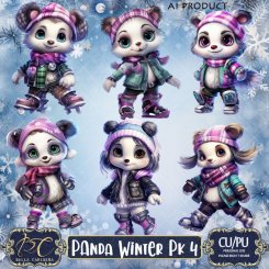 Panda Winter Pk 4 (TS-CU)