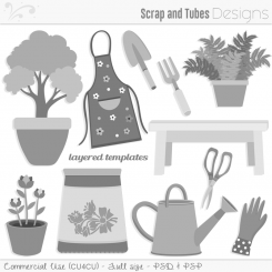 Gardening Tool Templates 2