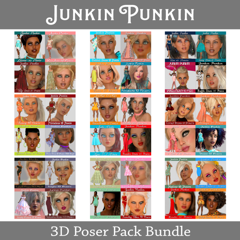 Bundle - CU - Poser Pack - Elegant - Click Image to Close