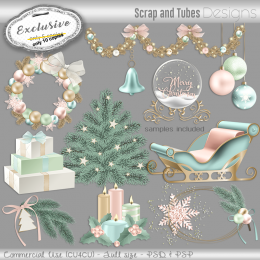 EXCLUSIVE ~ Holiday Grayscale Templates 4