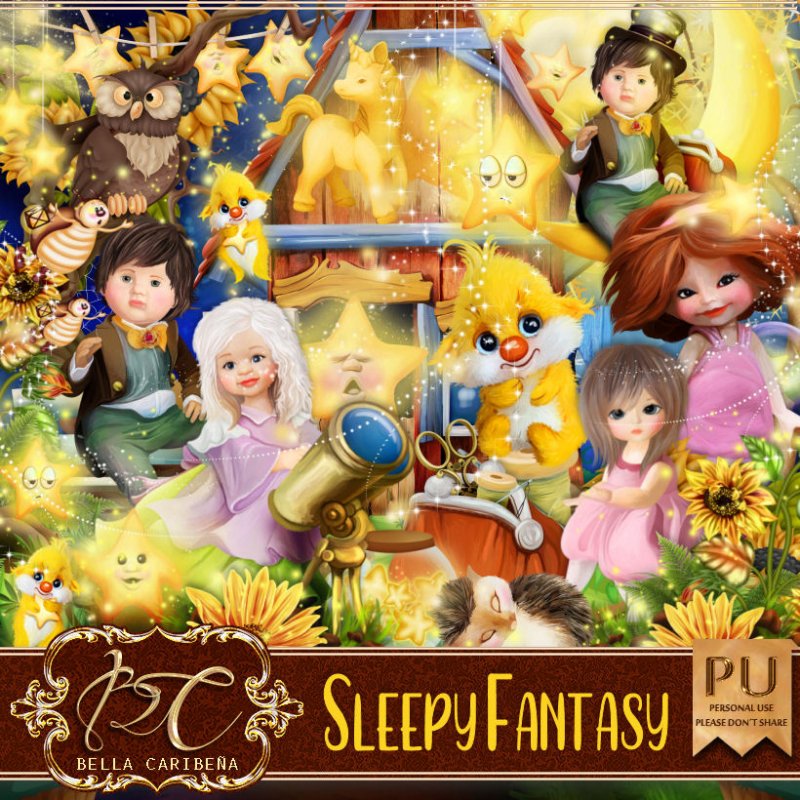 Sleepy Fantasy (TS_PU) - Click Image to Close