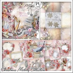 Collection Christmas Melody by kittyscrap