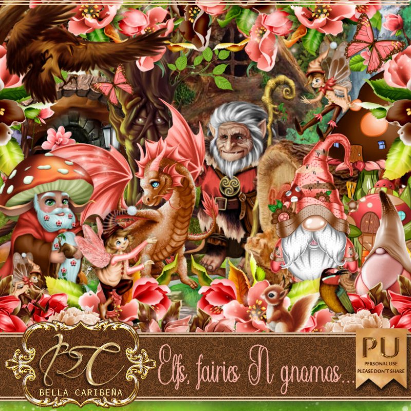 Elfs Fairies N Gnomos (TS_PU) - Click Image to Close