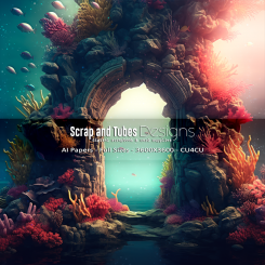 Deep Sea Treasure Backgrounds 2 (AI)